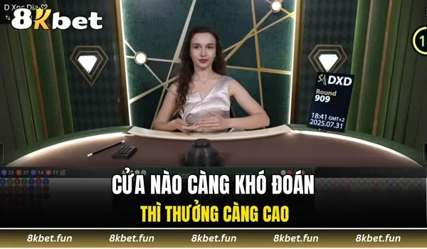Cửa nào càng khó đoán thì thưởng càng cao